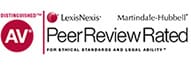 AV | Preeminent | LexisNexis | Martindale-Hubbell | Peer Review Rated | For Ethical Standards and Legal Ability